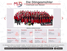 Tablet Screenshot of mv-doengesmuehle.de