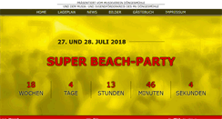 Desktop Screenshot of beach-party.mv-doengesmuehle.de